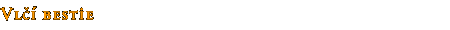 Vlčí bestie